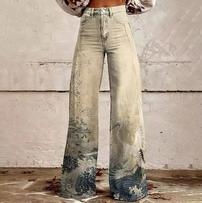 Chiara - Vintage Bohemian Trousers