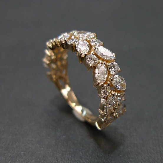 VINTAGE HELDER GOUDEN RING