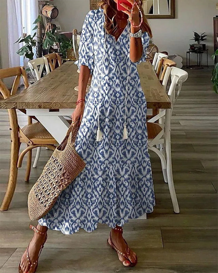 Diana™ - Boho Buikbedekkende Jurk