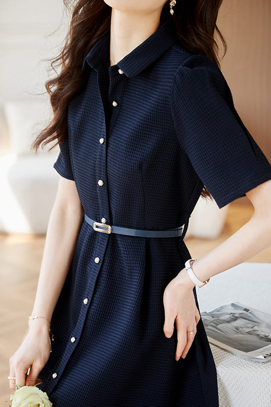 Waffle Dress met Riem