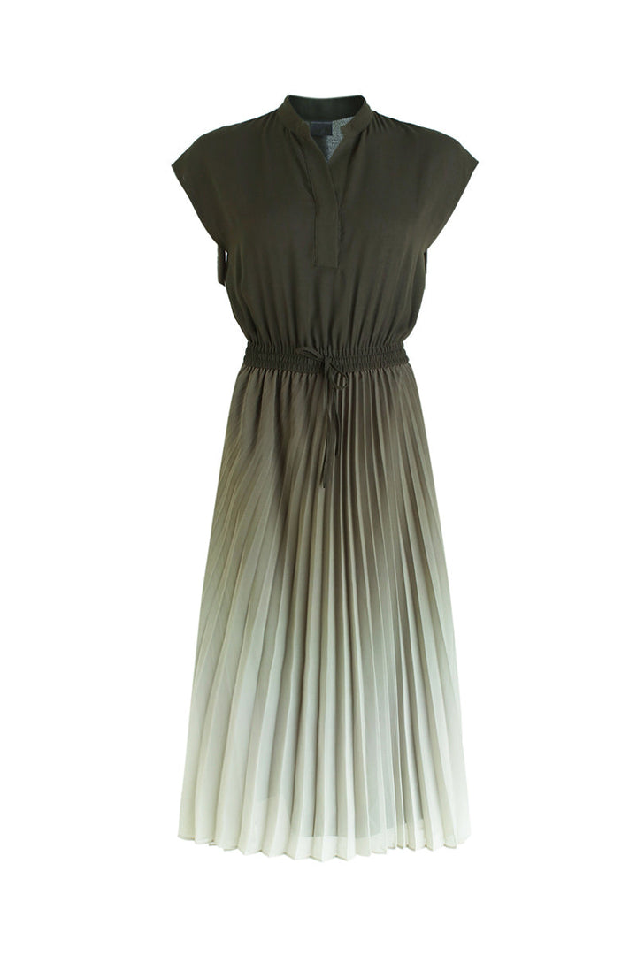 Ombre Plissé Jurk