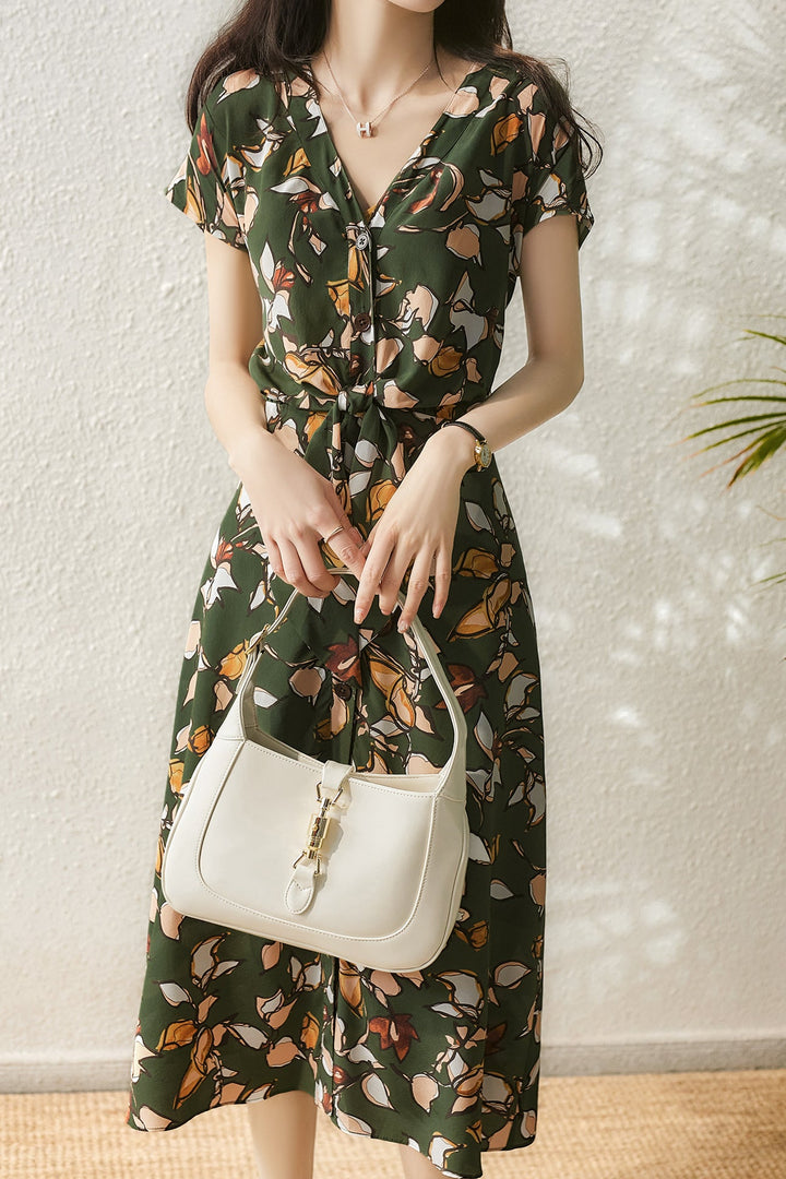 Jurk met Bloemenprint