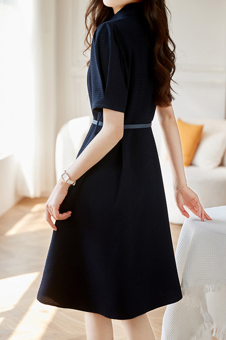 Waffle Dress met Riem