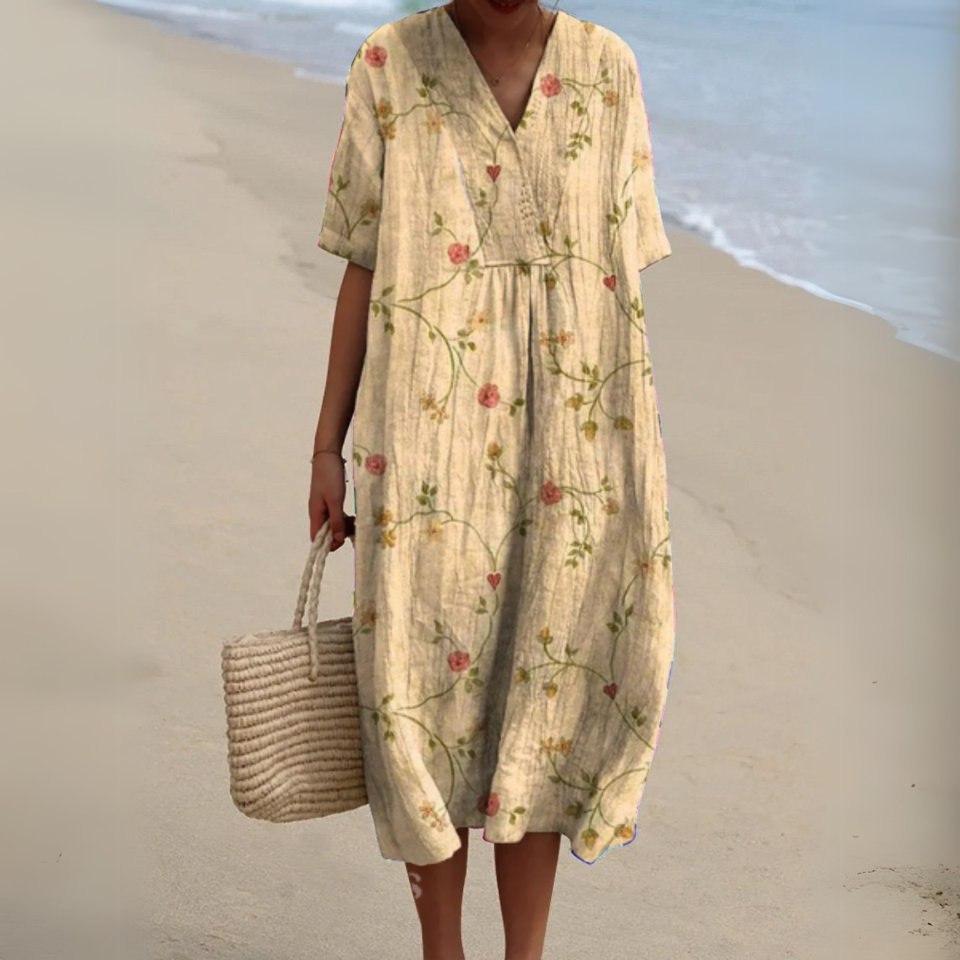 Nicole | Zomerjurk met Bloemen
