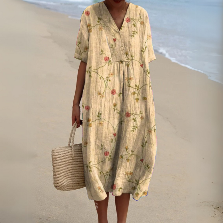 Nicole | Zomerjurk met Bloemen