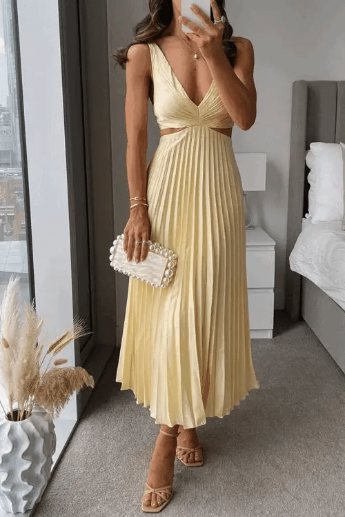 Madeleine | Elegante Lange Jurk