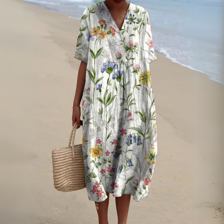 Nicole | Zomerjurk met Bloemen