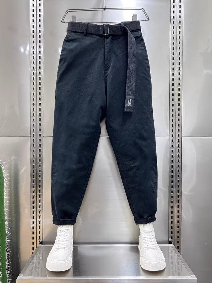 Iacopo™ - Elegant and Comfortable Casual Trousers with Belt for Comfort and Sophistication