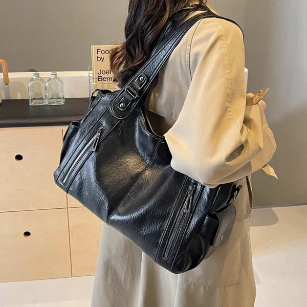 Amira | Leather Shoulder Bag