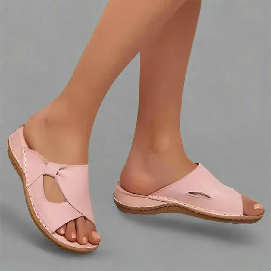 Yvonne™ | Dames Orthopedische Leren Sandalen
