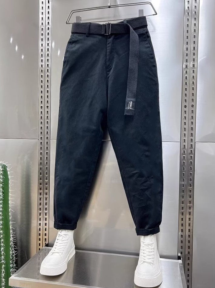 Iacopo™ - Elegant and Comfortable Casual Trousers with Belt for Comfort and Sophistication
