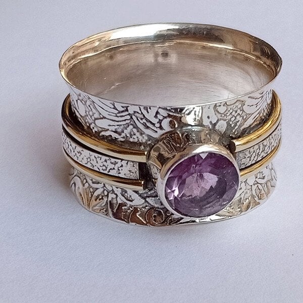 BOHEMIAAN CRYSTAL MEDITATIE RING