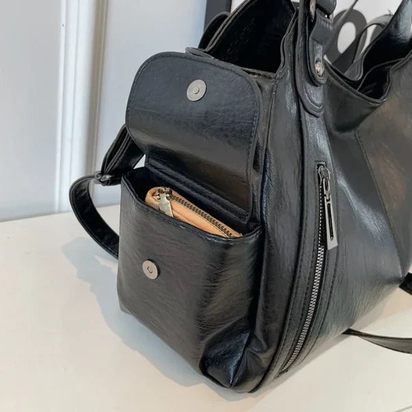 Amira | Leather Shoulder Bag