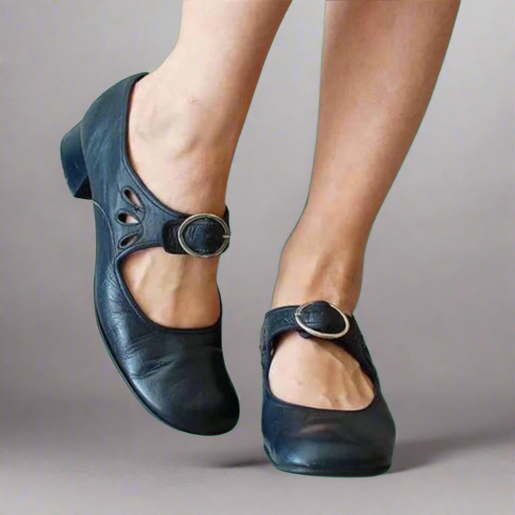 Denisa | Women's Orthopaedic Leather Wedge Sandals