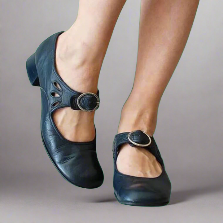 Denisa | Women's Orthopaedic Leather Wedge Sandals