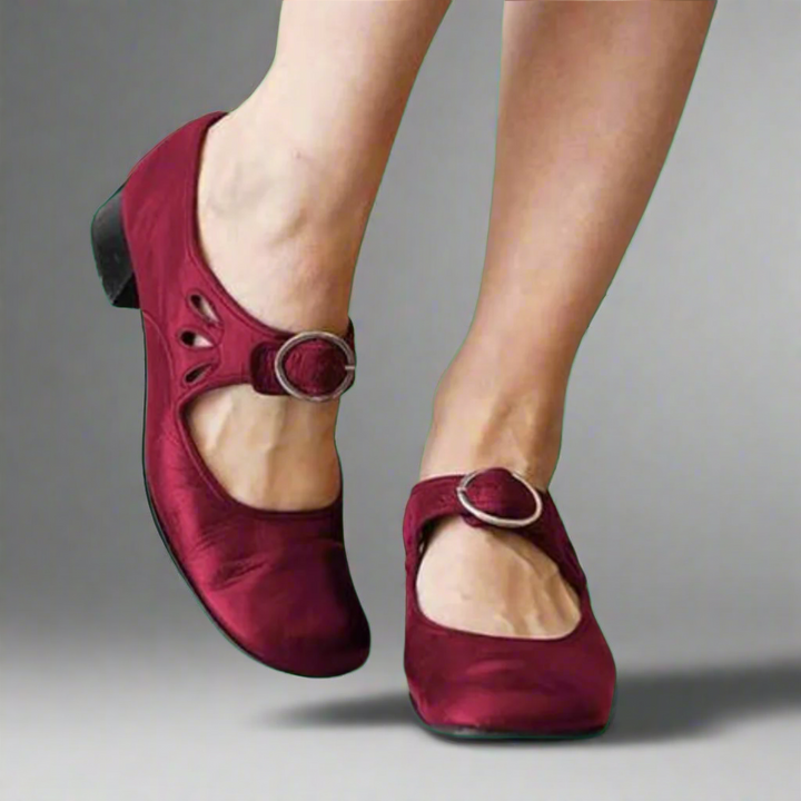 Denisa | Women's Orthopaedic Leather Wedge Sandals