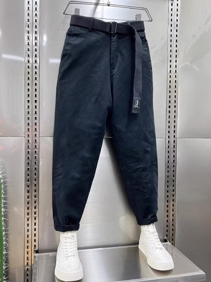 Iacopo™ - Elegant and Comfortable Casual Trousers with Belt for Comfort and Sophistication
