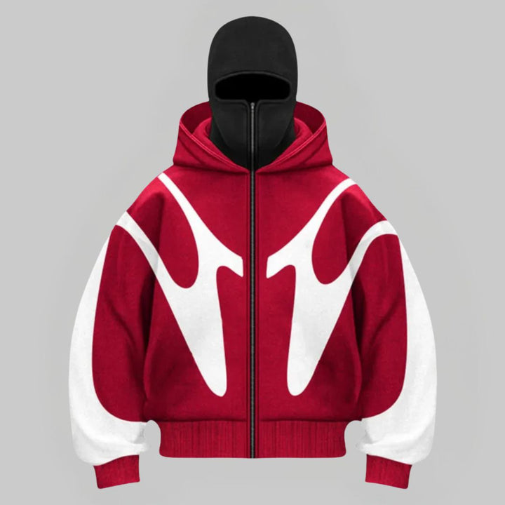 SPECTOR - SWEATER MET BIVAKMUTS & CAPUCHON