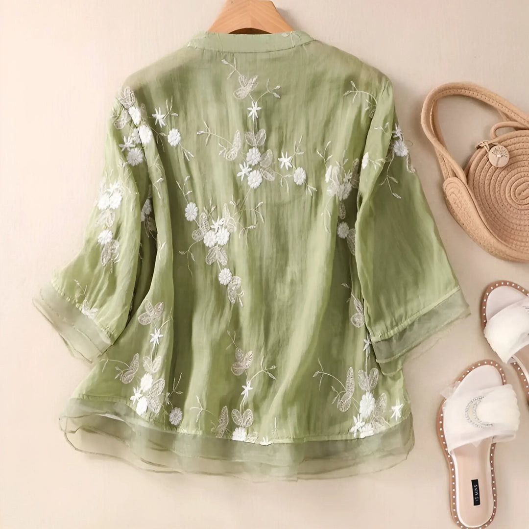 The Opulente Blouse – Zo Licht als Lucht, Zo Elegant als de Natuur