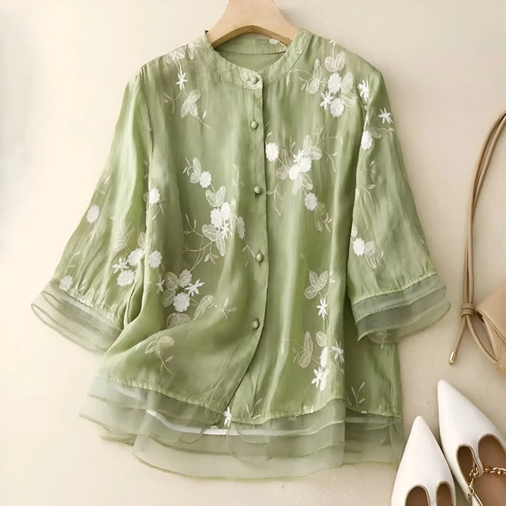 The Opulente Blouse – Zo Licht als Lucht, Zo Elegant als de Natuur