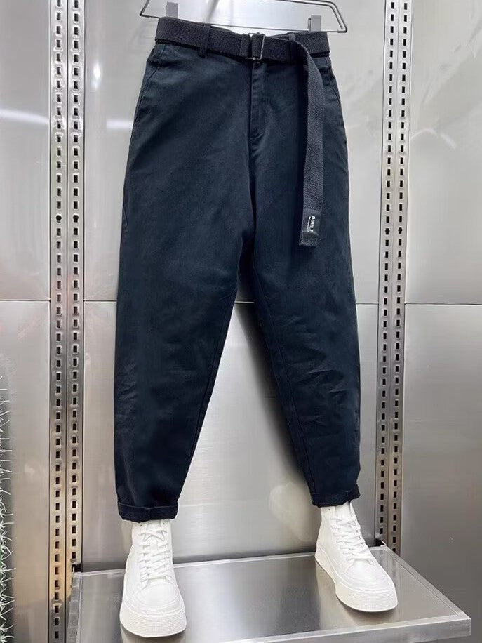 Iacopo™ - Elegant and Comfortable Casual Trousers with Belt for Comfort and Sophistication