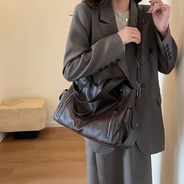 Amira | Leather Shoulder Bag