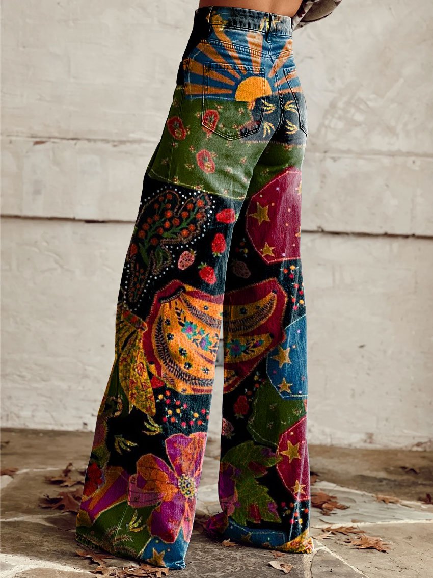 Siena - Vintage Boho Trousers