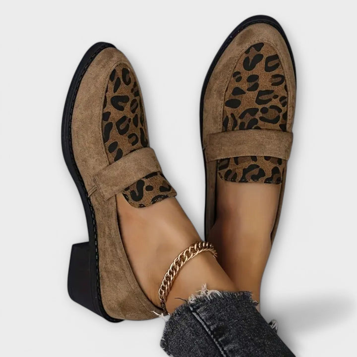 Karla | Elegante Dames Schoenen met Leopardenprint