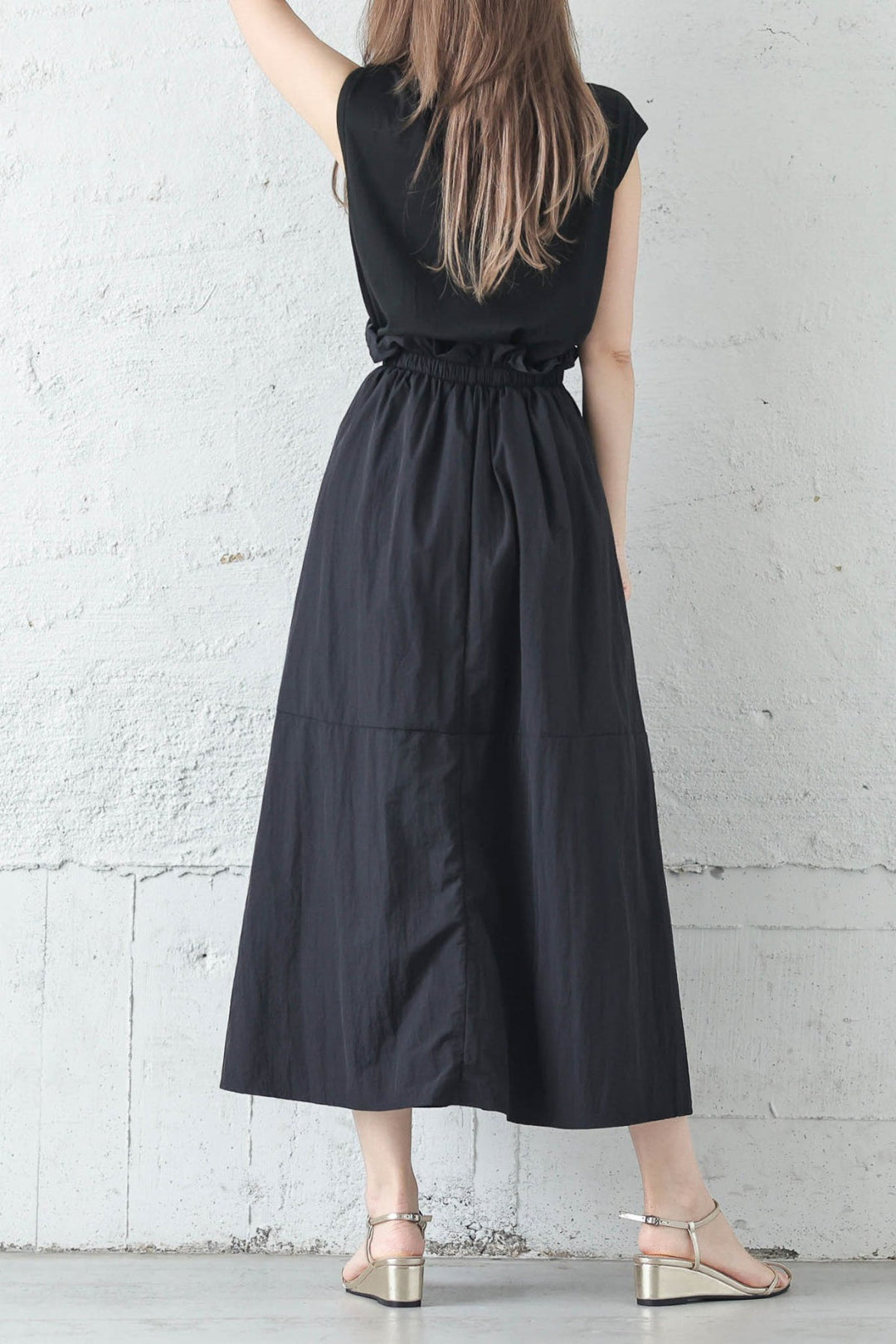 Maxi Jurk met Touwsluiting
