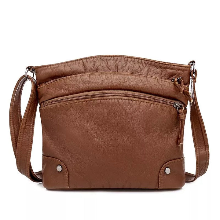 ADELLE | VEGAN LEREN CROSSBODY TAS