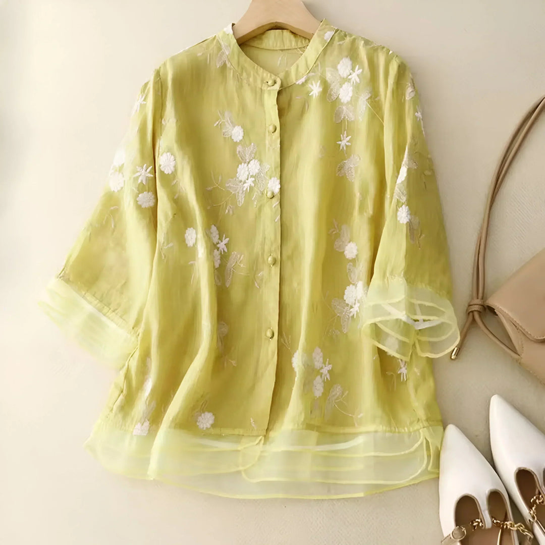 The Opulente Blouse – Zo Licht als Lucht, Zo Elegant als de Natuur