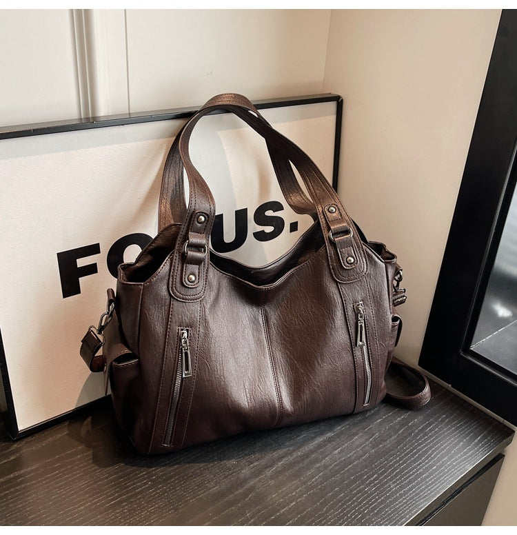Amira | Leather Shoulder Bag