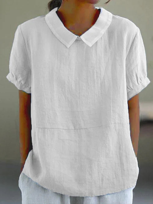 Tiyo™ | Relaxed Fit Blouse met Kraag