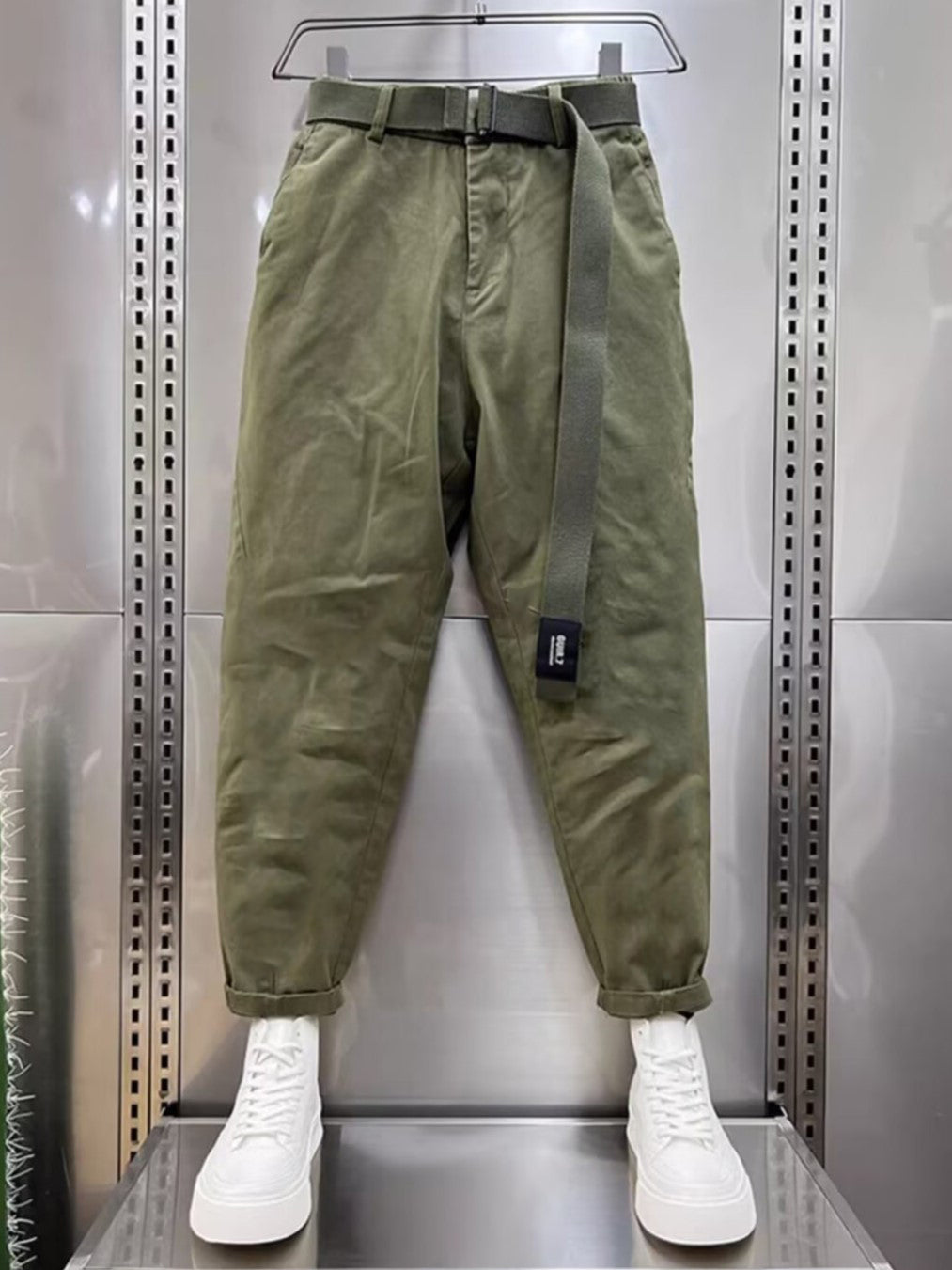 Iacopo™ - Elegant and Comfortable Casual Trousers with Belt for Comfort and Sophistication