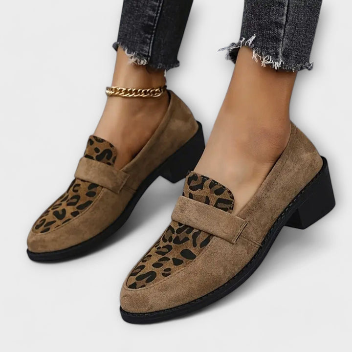 Karla | Elegante Dames Schoenen met Leopardenprint