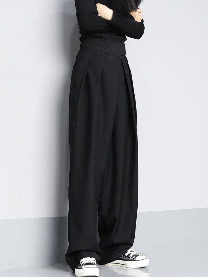Velcro Broek met Brede Pijpen