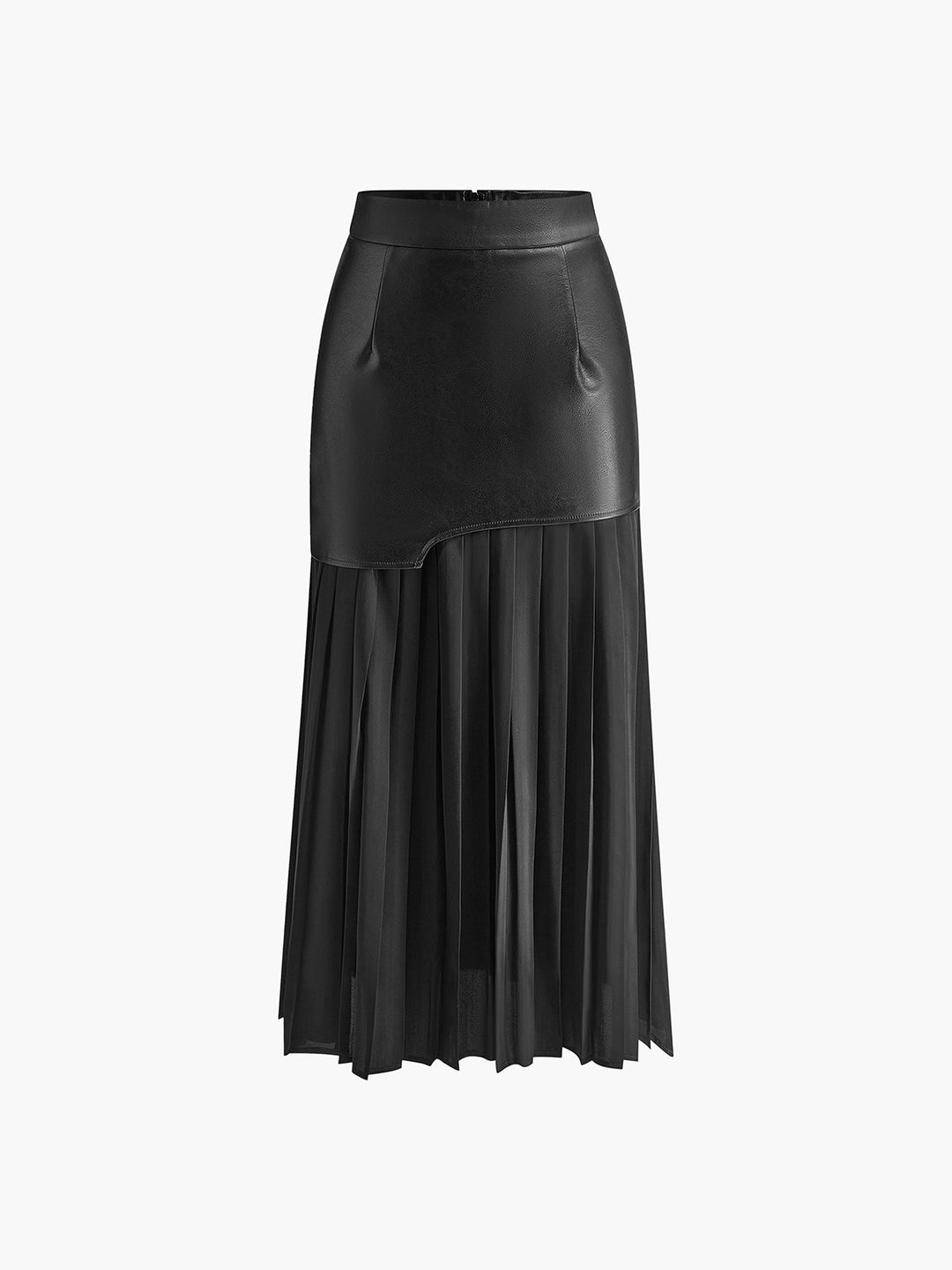Chiffon Geplooide Midi Rok