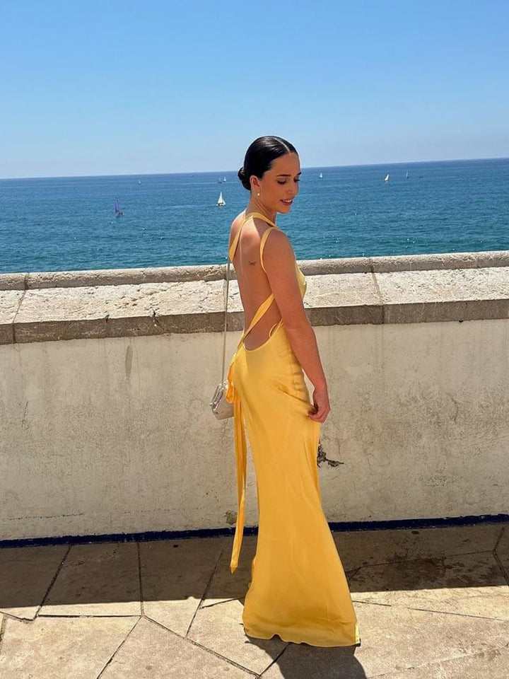Vera | Elegante Maxi Jurk zonder Rug