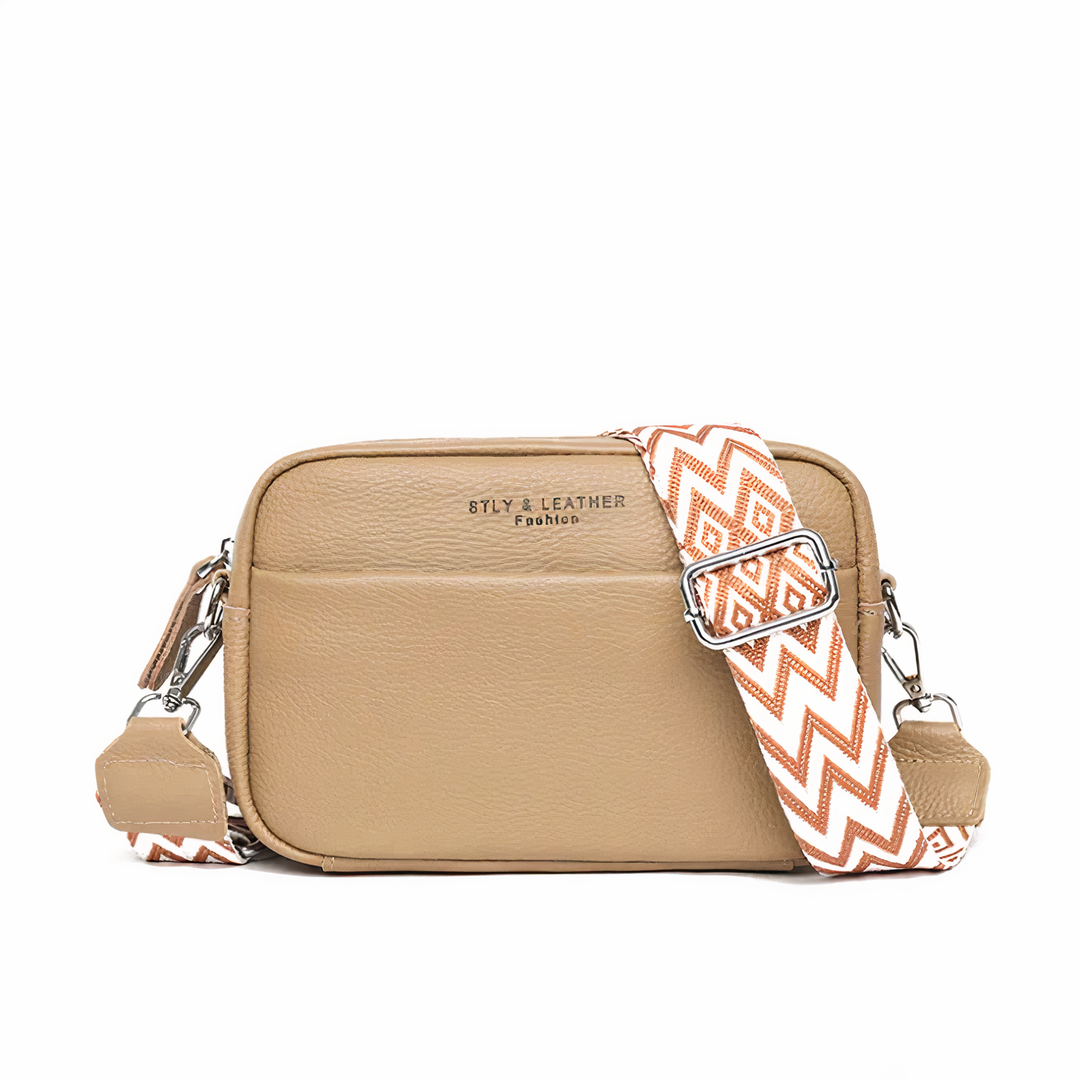 AVERY | LEREN CROSSBODY TAS