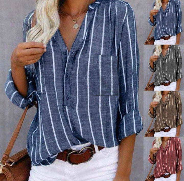 Giana™ - Gestreepte Casual Top