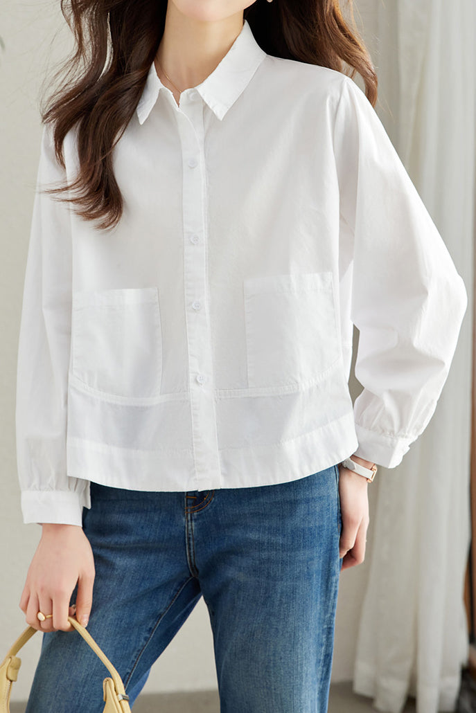 Katoenen Blouse