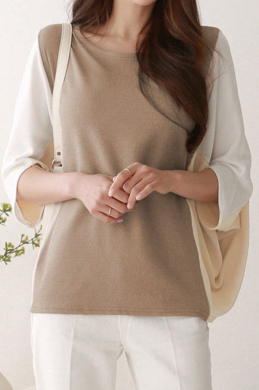 Top met Batwing Mouw