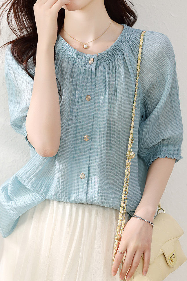 Elegante Chiffon Blouse