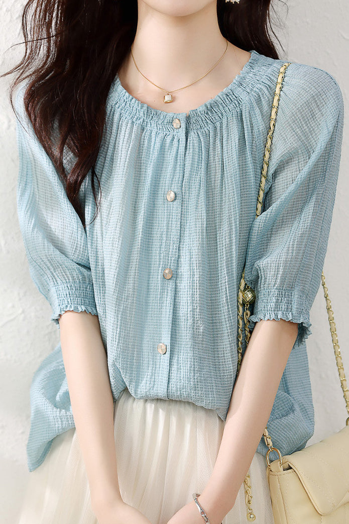 Elegante Chiffon Blouse
