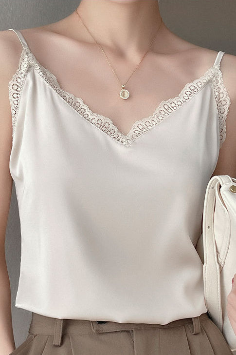 Camisole met Kant