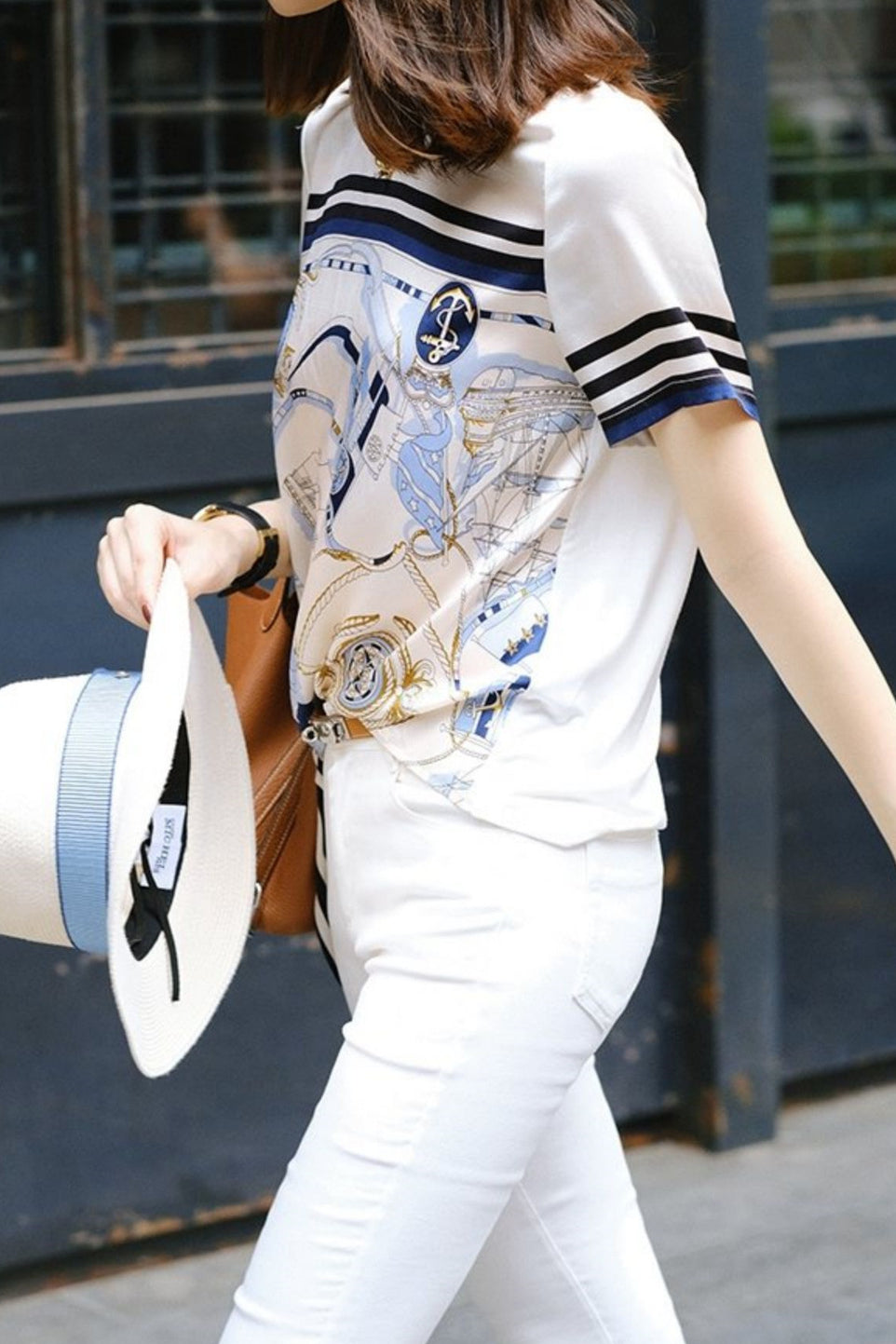 Trendy T-Shirt met Print