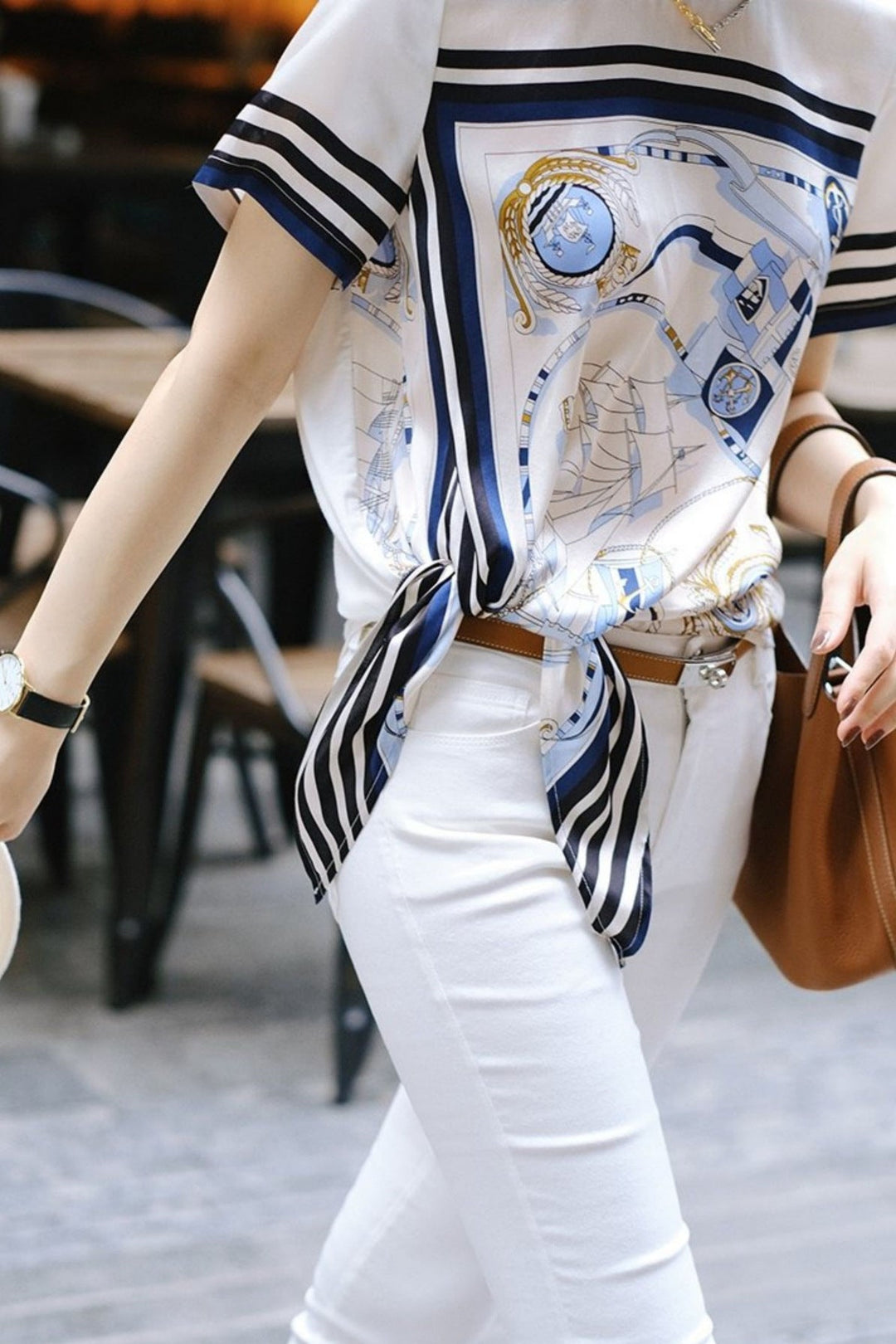 Trendy T-Shirt met Print