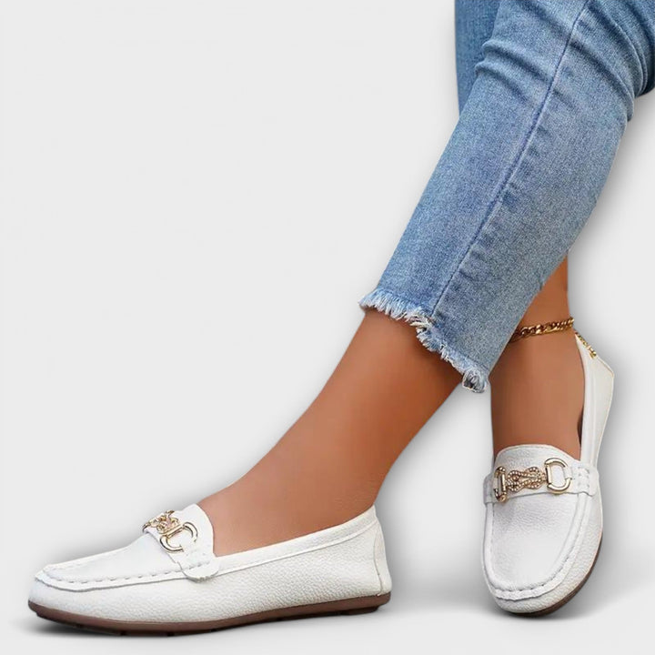 Lara | Dames Leer Instapschoenen