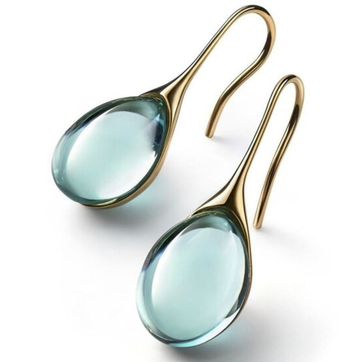 Kristallen Dangle Oorbellen