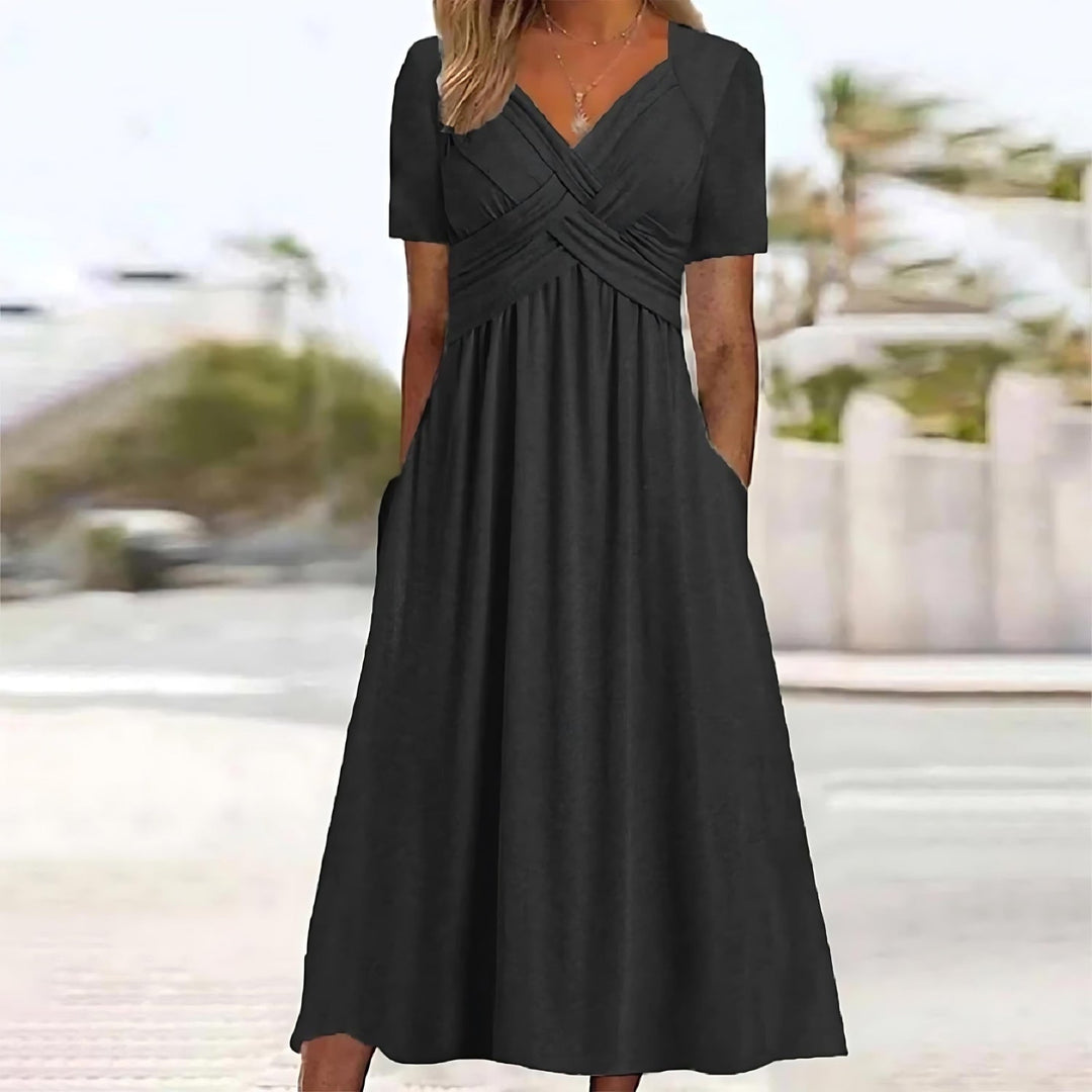 Serena | Elegant Midi Dress